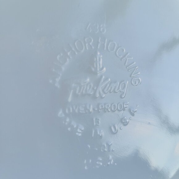 2 Pc Set. Vintage Anchor Hocking Fire King USA, Casserole, Meadow Green EUC - Picture 13 of 13